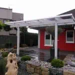 Terrassendach Leimholz, kunststoffhandel24.de, dreku, terrasse