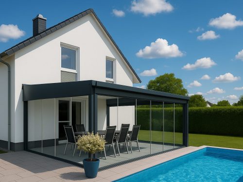 Sommergarten | Kaltwintergarten  aus Aluminium mit VSG Glas