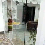 Glasschiebewand, kunststoffhandel24.de, dreku, terrasse