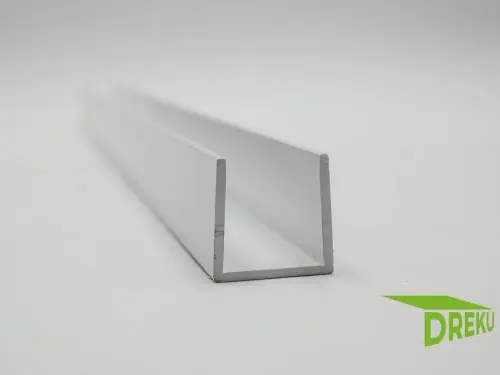 Kunststoff U-Profil aus PVC