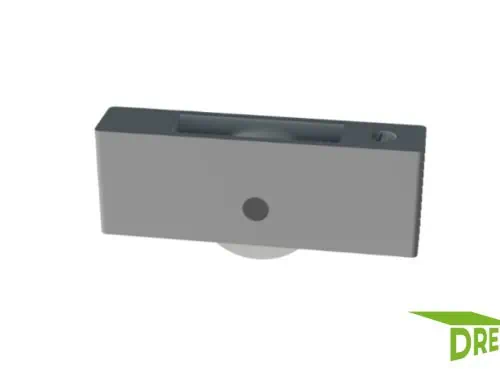 Ersatzrolle für Glasschiebewand