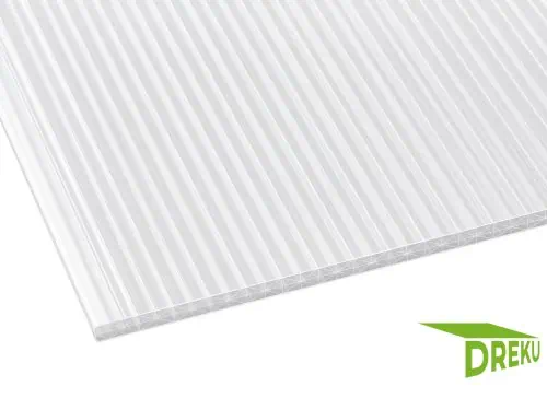 Stegplatte Polycarbonat | 16 mm OPAL | 5-Fach-X-Struktur