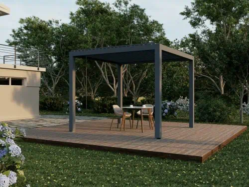 LAMELLENDACH | ELEKTRISCH | FREISTEHEND