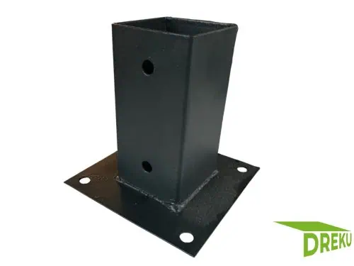 Aufschraubhülse 71 mm - verzinkt und pulverbeschichtet